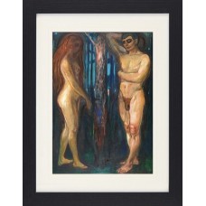 Edvard Munch - Metabolism Adam And Eve Framed Collector Poster (16x12in) #114335 4060942302224  173470815208